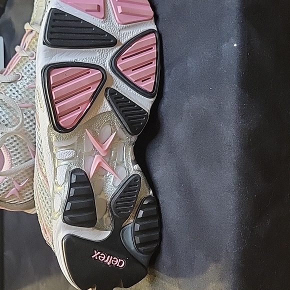 Aetrex Z593 Web Running Shoe Pink And Gray Size 6.5M Man Made Upper Sole - Picture 5 of 8